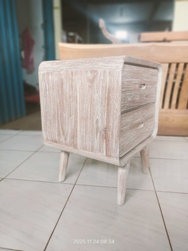 table de nuit en teck right